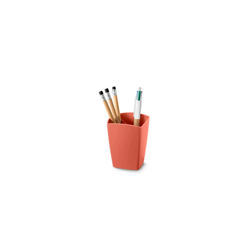 CUBILETE PORTALAPICES CEP TERRA NOVA COLOR TERRACOTA 74X74X95 MM