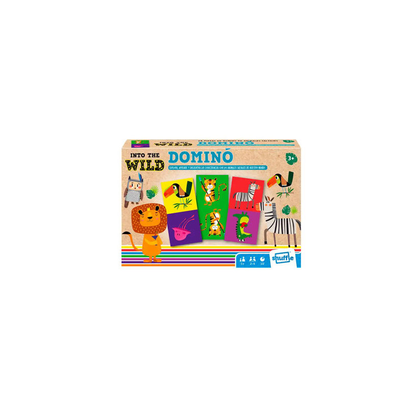DOMINO SHUFFLE INFANTIL INTO THE WILD
