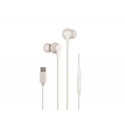AURICULAR DAEWO IN-EAR CON MICROFONO USB TIPO-C COLOR BLANCO