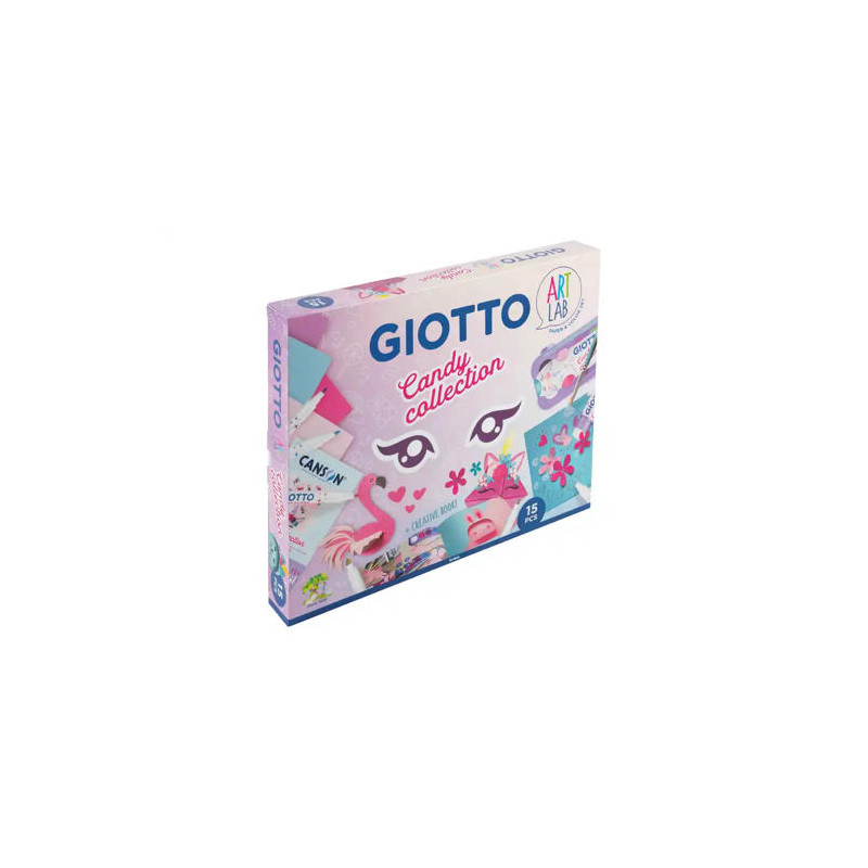 SET CREATIVO GIOTTO ART LAB CANDY COLLECTION