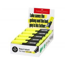 ROTULADOR FABER CASTELL NEON TXTLNR FLUORESCENTE AMARILLO