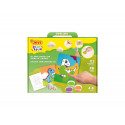 JUEGO JOVI PLAY&FUN PINTA CON ARENA DE COLORES DINOSAURIOS