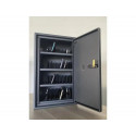 ARMARIO METALICO IORDER 32 MOVILES CERRADURA CON COMBINACION COLOR GRIS