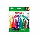 ROTULADOR ALPINO UP PUNTA 1 MM CAJA DE 12 UNIDADES COLORES SURTIDOS