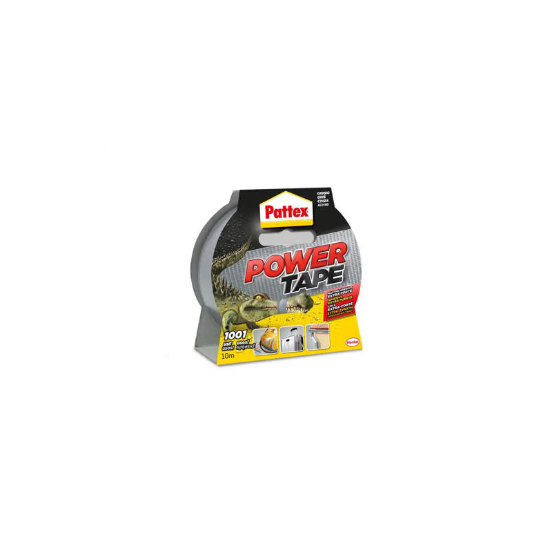 CINTA ADHESIVA PATTEX AMERICANA 5 MT X 50 MM SUPER FUERTE COLOR GRIS