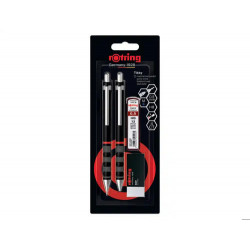 SET PORTAMINAS TIKKY 0,5 MM COLOR NEGRO + BOLIGRAFO M + GOMA DE BORRAR B20 + 12 MINAS HB