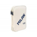 PLUMIER ESCOLAR MILAN 430 SINCE 1918 DOBLE CON ACCESORIOS COLOR BEIG 195X50X130 MM