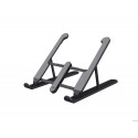 SOPORTE ELEVADOR TRUST PRIMO PARA PORTATIL 16" AJUSTABLE 6 ALTURAS COLOR NEGRO