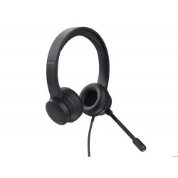 AURICULAR TRUST AYDA DIADEMA CON MICROFONO USB COLOR NEGRO