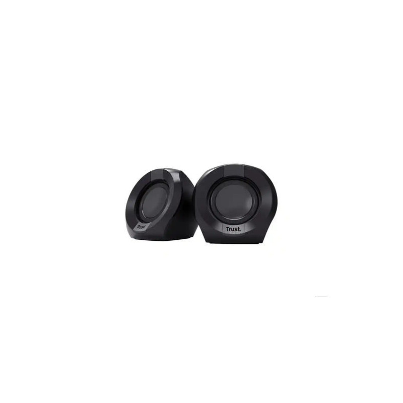 ALTAVOCES TRUST POLO 2.0 4W USB CONTROL DE VOLUMEN COLOR NEGRO