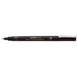 ROTULADOR UNIBALL PIN 500EF PUNTA PINCEL FLEXIBLE COLOR NEGRO