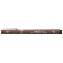 ROTULADOR UNIBALL PIN BR-200 PUNTA DE PINCEL FINO SEPIA