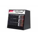 ROTULADOR UNIBALL PIN CALIBRADO MICROMETRICO COLOR NEGRO EXPOSITOR DE 240 UNIDADES