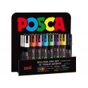 ROTULADOR UNI POSCA PC-5M/3D MARCADOR DE PINTURA PUNTA CONICA 1,8-2,5 MM EXPOSITOR DE 36 UNIDADES CO