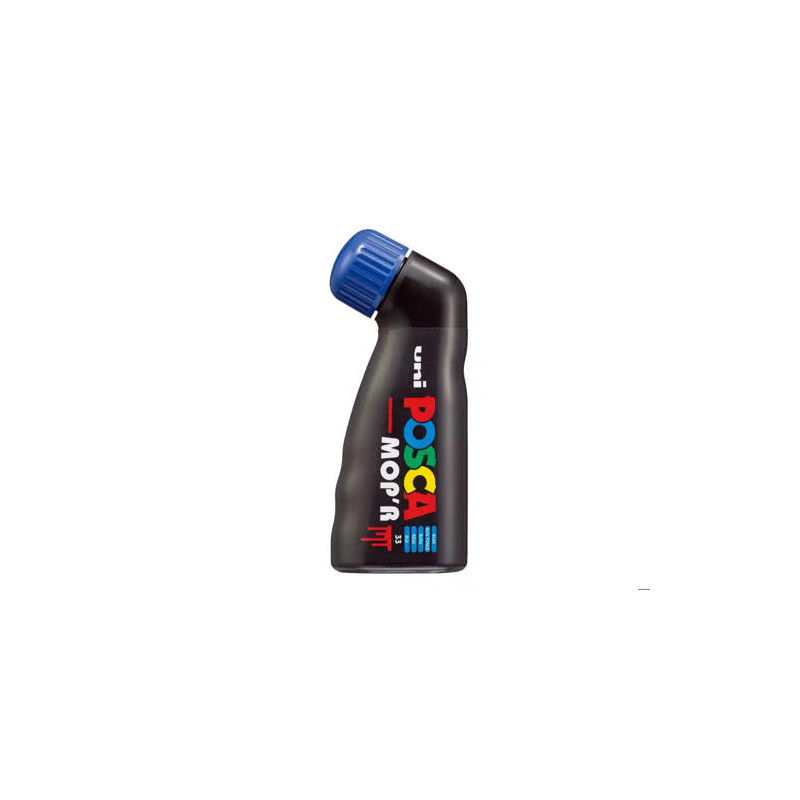 ROTULADOR UNI POSCA MOP R PCM-22 MARCADOR DE PINTURA REDONDA 3-19 MM AZUL