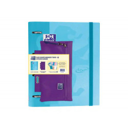 PACK CARPETA CON RECAMBIO OXFORD EBINDER TOUCH + BOLSO PORTATODO KANGOO