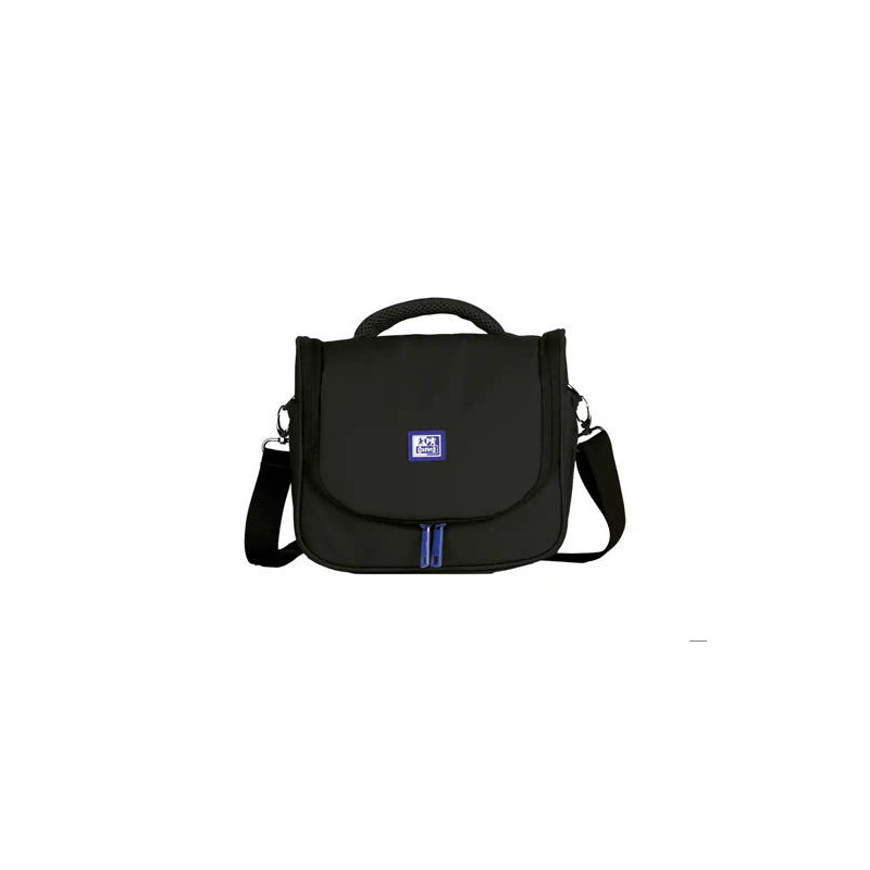 BOLSA ISOTERMICA OXFORD B-FOODIE RPET COLOR NEGRO 220X250X160 MM