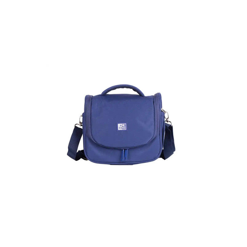 BOLSA ISOTERMICA OXFORD B-FOODIE RPET COLOR AZUL MARINO 220X250X160 MM