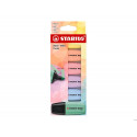 ROTULADOR STABILO BOSS FLUORESCENTE MINI PASTEL ESTUCHE DE 6 UNIDADES COLORES SURTIDOS
