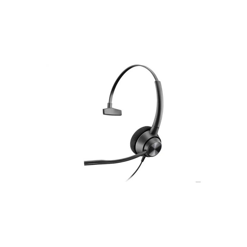 AURICULAR PLANTRONICS ENCORE PRO HW310 QD MONAURAL TIPO DIADEMA CON CABLE Y MICROFONO ANTIRUIDO CONE