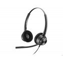AURICULAR PLANTRONICS ENCORE PRO HW320 QD BIAURAL TIPO DIADEMA CON CABLE Y MICROFONO ANTIRUIDO CONEX