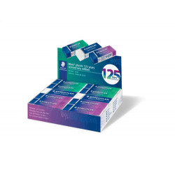 GOMA DE BORRAR STAEDTLER MARS PLASTIC 125 ANIVERSARIO 526/50 CAJA DE 20 UNIDADES
