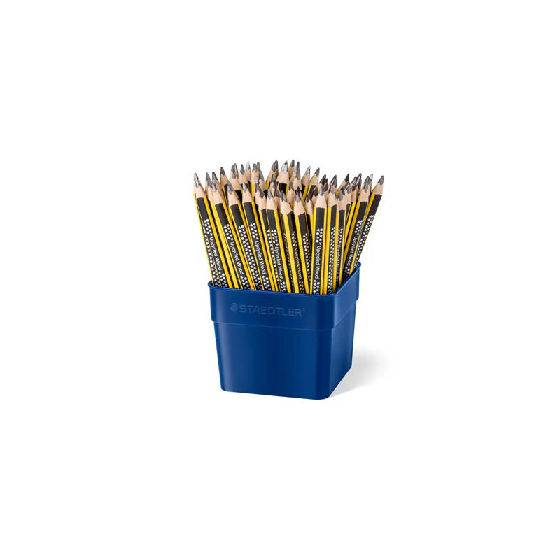 LAPICES DE GRAFITO STAEDTLER 119 TRIANGULAR JUMBO MINA 2 MM HB BOTE DE 72 UNIDADES