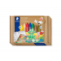 SET DE DIBUJO STAEDTLER NORIS JUNIOR MIXTO LAPICES DE CERA ACTIVIDADES INFANTILES 8 PIEZAS