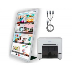 KIOSKO FOTOGRAFICO CREATIVE ALL IN ONE 24" + SOFTWARE I KIOSK STANDARD + IMPRESORA FOTOGRAFICA CITIZ