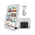 KIOSKO FOTOGRAFICO CREATIVE ALL IN ONE 24" + SOFTWARE I KIOSK STANDARD + IMPRESORA FOTOGRAFICA CITIZ