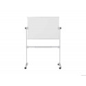 PIZARRA BLANCA BI-OFFICE AYDA MAGNETICA ACERO LACADO VOLTEABLE MOVIL 106,5X75 CM