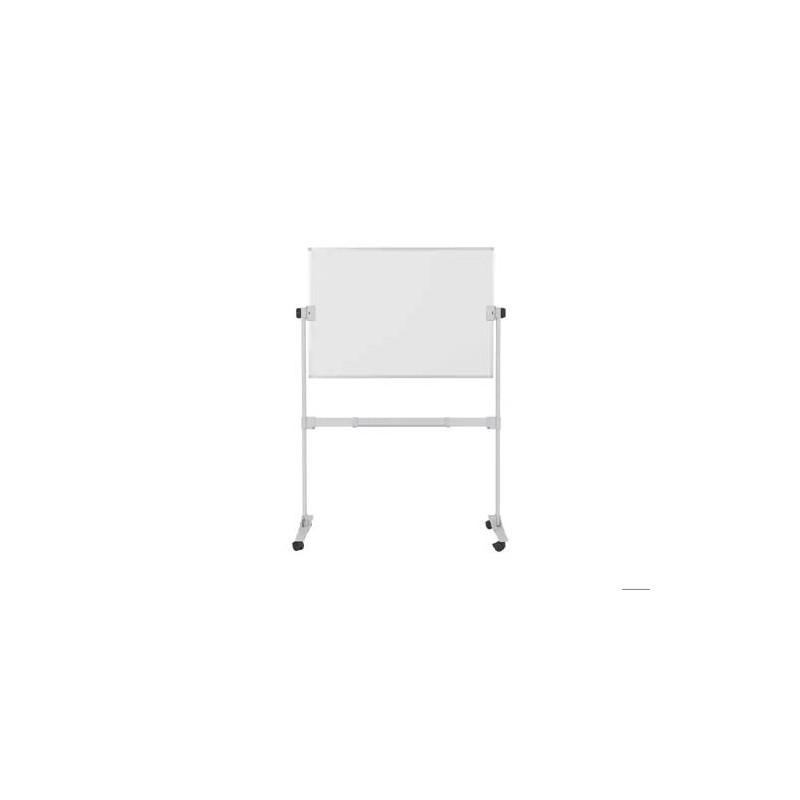 PIZARRA BLANCA BI-OFFICE AYDA MAGNETICA ACERO LACADO VOLTEABLE MOVIL 106,5X75 CM