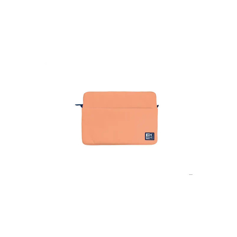 FUNDA PARA ORDENADOR PORTATIL OXFORD B-CASE RPET COLOR MELOCOTON 20X265X375 MM