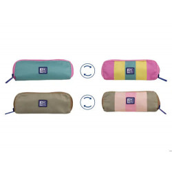 ESTUCHE PORTATODO OXFORD REVERSIBLE KANGOO COLOR BLOCK 80X80X220 MM