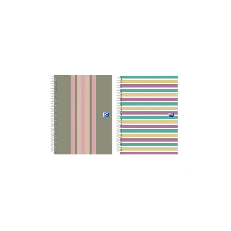 CUADERNO ESPIRAL OXFORD EUROPEANBOOK 5 TAPA EXTRADURA DIN A4+ 120 HOJAS HORIZONTAL
