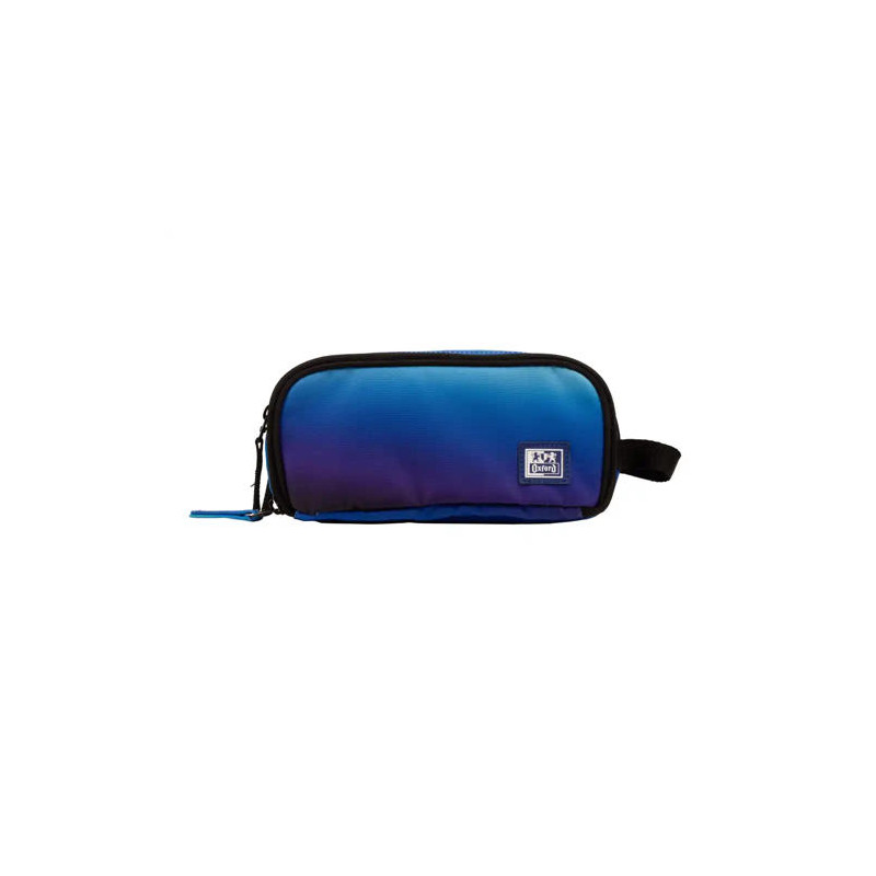 ESTUCHE PORTATODO OXFORD KANGOO GRADIENT SPACE TRES CREMALLERAS 80X100X220 MM