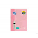 CUADERNO ESPIRAL OXFORD EBOOK 10 TAPA EXTRADURA DIN A4+ 120H CUADRO 5 MM + PACK FANCY ROLLER + PACK 