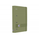 CARPETA 4 ANILLAS OXFORD EUROPEANBINDER LIVE&GO TAPA POLIFOAM DIN A4 + RECAMBIO 120 HOJAS CUADRO 5 M