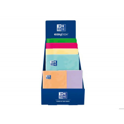 LIBRETA ESCOLAR OXFORD EASYBOOK EXPOSITOR SOBREMESA DE 40 UNIDADES SURTIDAS 440X277X420 MM