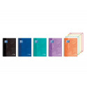 CUADERNO ESPIRAL OXFORD EUROPEANBOOK 4 CLASSIC TAPA PLASTICO DIN A5+ 120 HOJAS CUADRO 5 MM COLORES V