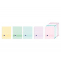 CUADERNO ESPIRAL OXFORD EUROPEANBOOK 5 LIVE&GO TAPA PLASTICO DIN A4+ 120 HOJAS CUADRO 5 MM COLORES P