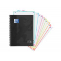 CUADERNO ESPIRAL OXFORD EUROPEANBOOK 10 SCHOOL CLASSIC TAPA EXTRADURA DIN A4+ 150 HOJAS CUADRO 5 MM