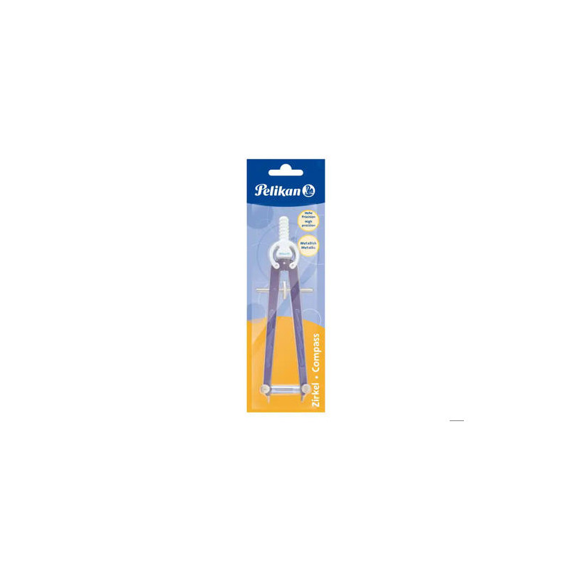 COMPAS PELIKAN MICROMETRICO CON RUEDA DE PRECISION EN BLISTER