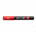 ROTULADOR UNI POSCA 0,7 MM PC-1M ROJO