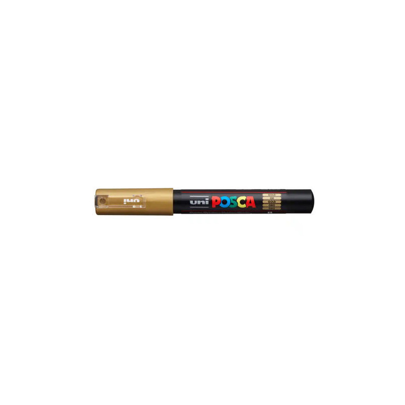 ROTULADOR UNI POSCA 0,7 MM PC-1M ORO