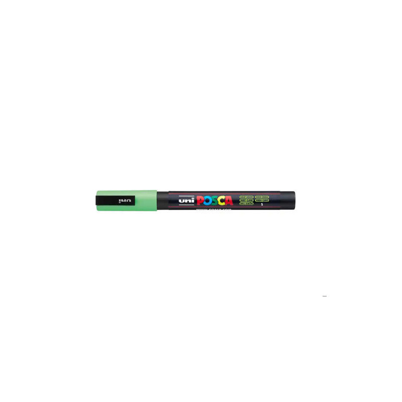 ROTULADOR UNI POSCA 0,9 - 1,3 MM PC-3M VERDE CLARO