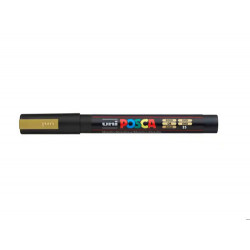 ROTULADOR UNI POSCA 0,9 - 1,3 MM PC-3M ORO