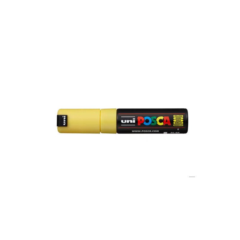 ROTULADOR UNI POSCA 8 MM PC-8K AMARILLO