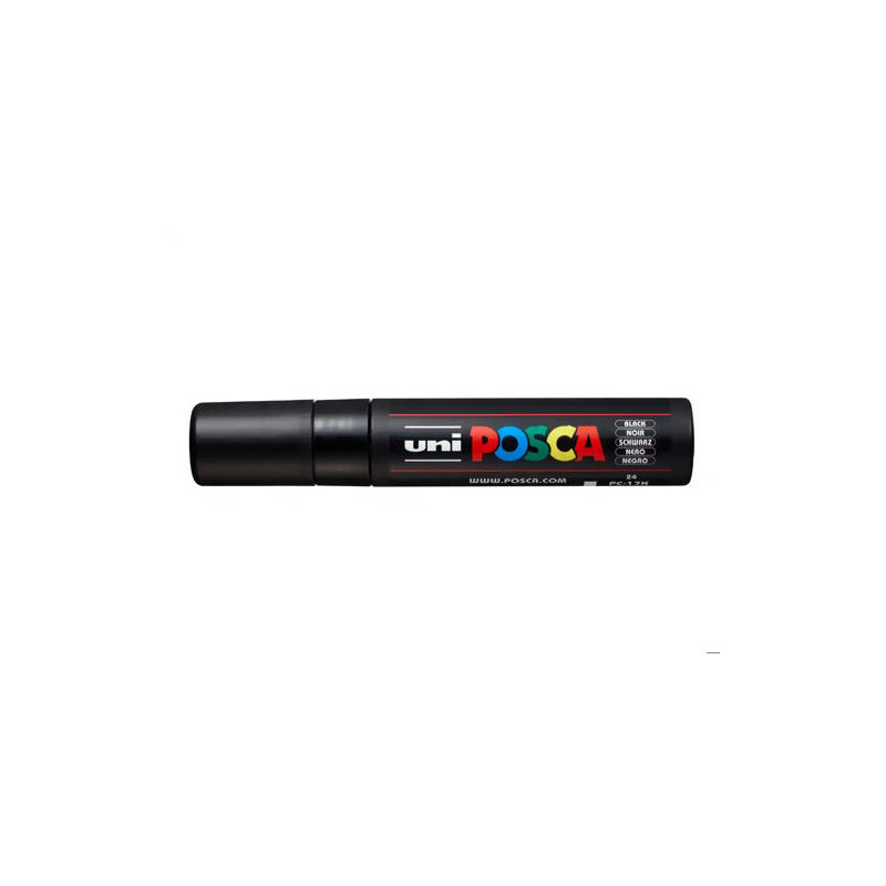 ROTULADOR UNI POSCA 15 MM PC-17K NEGRO