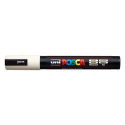 ROTULADOR UNI POSCA PC-5M MARFIL